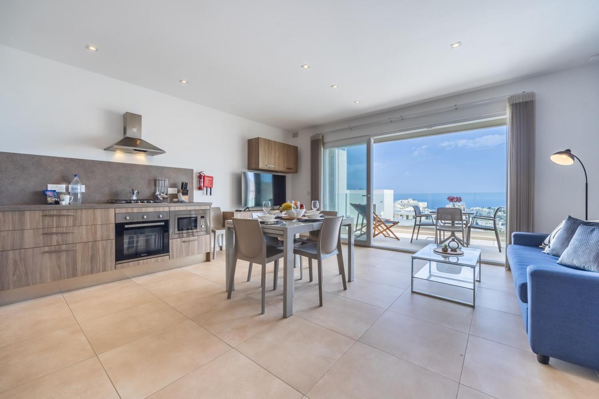 Fl5 Thelodge Amazing Views W Terrace By Homely Mellieha Bagian luar foto