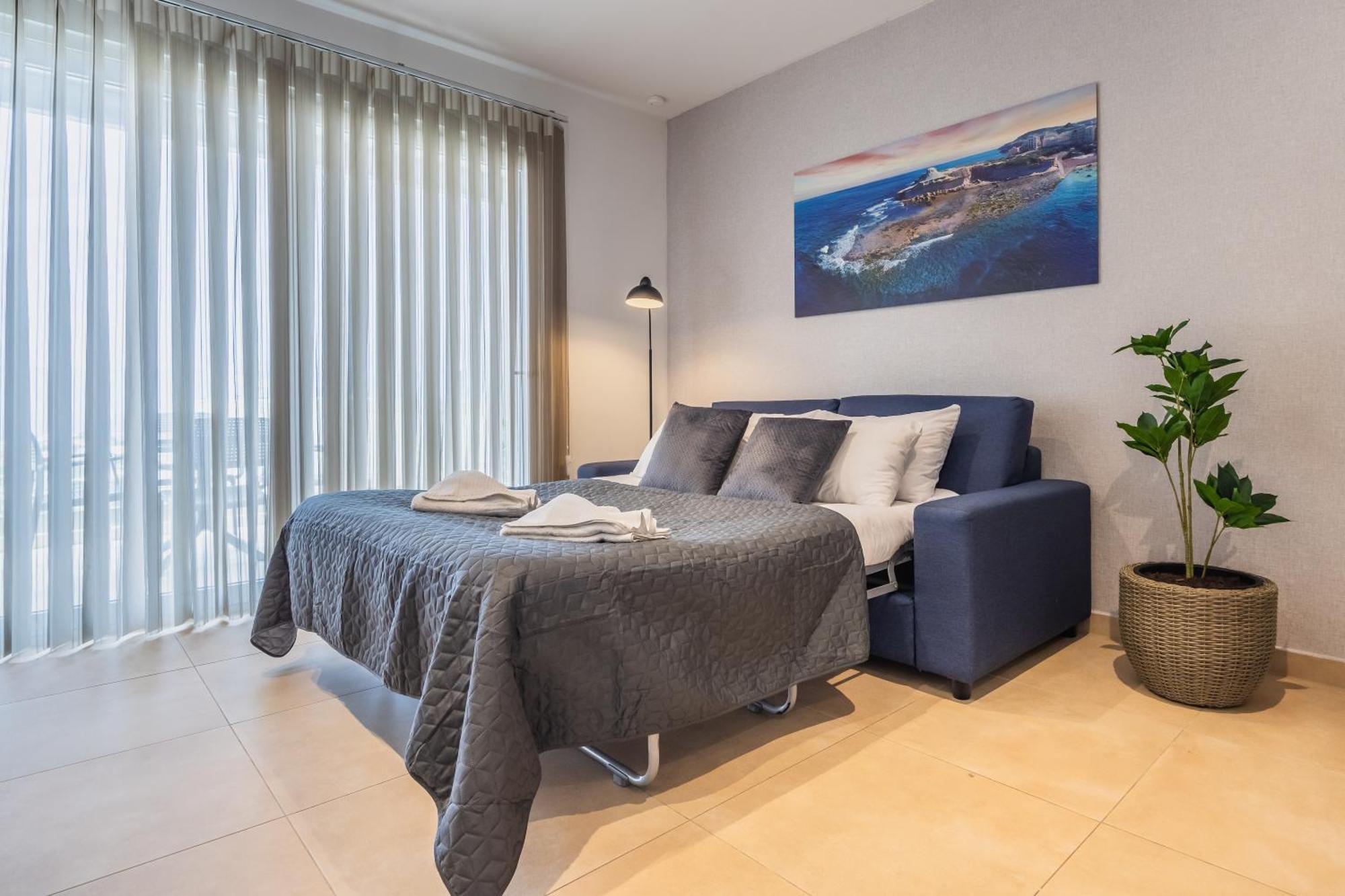Fl5 Thelodge Amazing Views W Terrace By Homely Mellieha Bagian luar foto