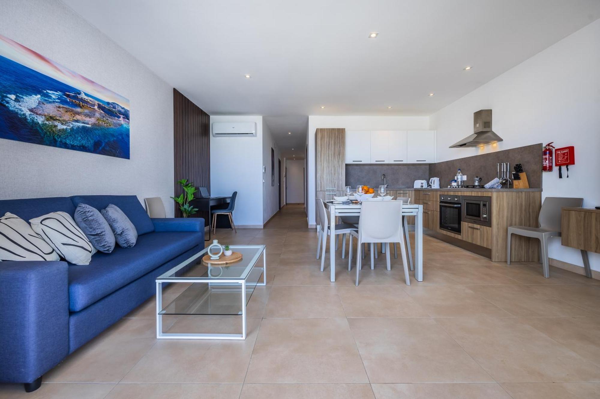 Fl5 Thelodge Amazing Views W Terrace By Homely Mellieha Bagian luar foto