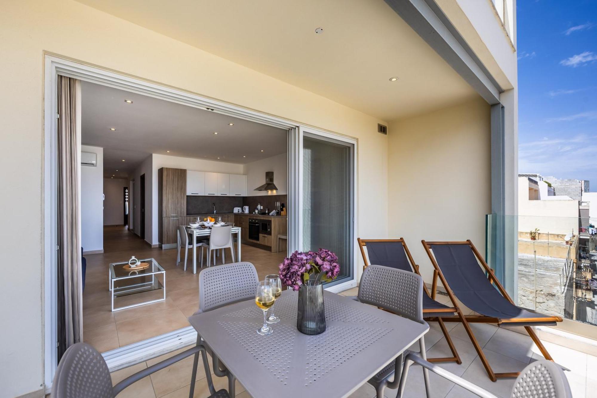 Fl5 Thelodge Amazing Views W Terrace By Homely Mellieha Bagian luar foto